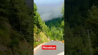 Road view Nathia Gali #nature #pakistan #pktrekker