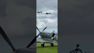 C47 flyby such a beautiful sound.  #history #ww2 #normandy #c47 #shorts #short