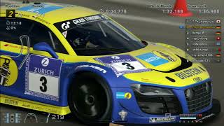 GT6 Schnelles Spiel Tourenwagen Laguna Seca Raceway 3 mit Audi R8 LMS ultra Team Phoenix '12