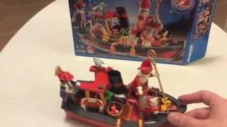 Playmobil Sinterklaas Unboxing & Assembly 5206 Saint Nicholas Steamboat