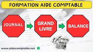 Formation aide comptablela difference entre le journal, le grand livre et la balance