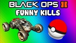 Black Ops 2 Funny Kills & Killcams - RC-XD + C4, Pokeball Kill, Patrick Star (Trolling & Fun)