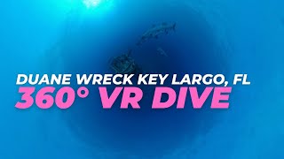 360 VR Dive: Exploring Duane Wreck's Crow's Nest in Key Largo