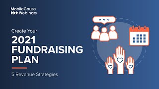 Create Your 2021 Fundraising Plan - 5 Revenue Sources