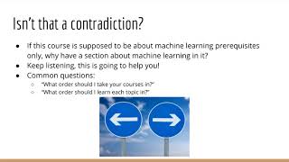 Machine Learning: Section Introduction