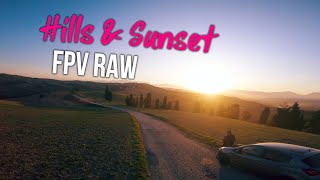 Hills & Sunset 🌄 FPV Raw