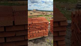 кирпич производство Воткинск. кирпичный базар #цемент #brick #стройка #кирпич #баня