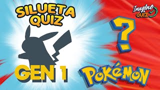 Adivina el Pokémon por su Silueta🐱🐰🐻  / 151 Pokémon - Primera Generación