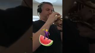 #watermelonman #trumpet #jazz #watermelon #trumpettime