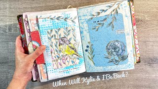 Use Your Scraps #21 - Yay!  My Use Your Scraps Journal Is Finished ❤️ Watch Me Finish It ❤️