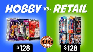 $128 Hobby Packs vs. $128 Retail Packs 🔥 Let's Open Some Basketball Packs!