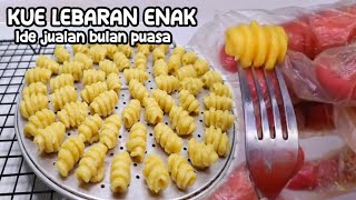 Usaha kecil sukses, untung banyak !! Kue lebaran modal irit paling disukai banyak orang