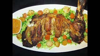 Jinsi Ya Choma Au Kuoka Nyama Ya Mbuzi Laini  {Goat Shoulder}