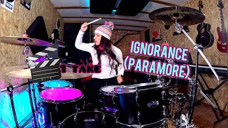 IGNORANCE | PARAMORE | Drum Cover 1 take 🎬