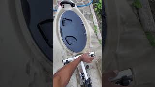 how to make cheap and strong motor mount for pedal drive kayaks DIY