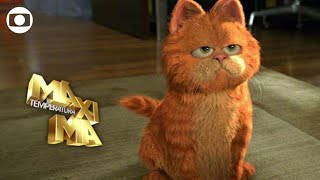 SIMULAÇÃO | Temperatura Máxima exibindo "Garfield - O Filme" na Globo em 2013