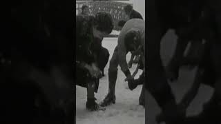 Vintage 1937 Snowfall in the Netherlands | Dutch Winter Wonderland!