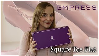 Empress Shoes Square Toe Flat | Unboxing | Try On | Review