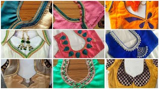 Patch Work Blouse Designs| Back neck Blouse Designs2021 | New Modal Patchwork Blouse Designs