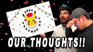 HUGE Pokemon Day Reveals! (pokemon day 2024 reaction)