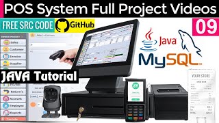 Java MYSQL NetBeans POS  inventory System Full Project with Src code #9 - DappCode Powerful POS