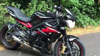 Triumph Thruxton R vs Triumph Street Triple R - Sound Comparison