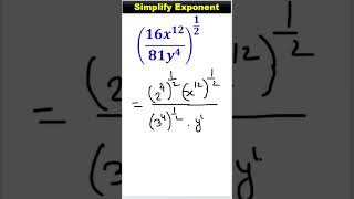 Master Exponent Rules in SECONDS with This Simple Trick! #MathShorts #matholympiad