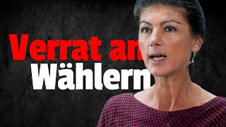 Wagenknecht KNICKT EIN!! BSW verrät seine Wähler!!