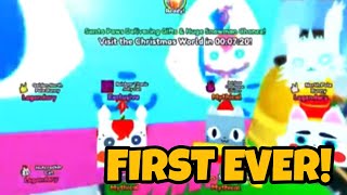 The FIRST ever RAINBOW Titanic Jolly cat hatched on CAMERA! (Pet Simulator X)