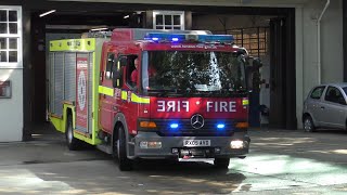 London Fire Brigade - Euston FRU Turnout 11-08-2021