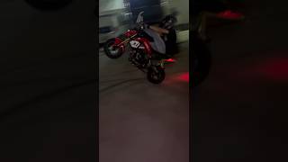 Grom parkin lot pimpin #grom #honda #wheelies #stunts #browardcounty