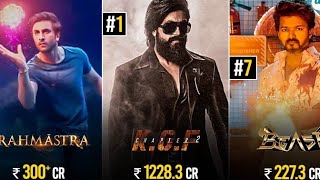 TOP 10 INDIAN HIGH GROSSING COLLECTION MOVIES 2022