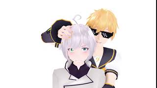 【MMD + MOTION DL!】Hey Piko, I think you're really cool 【LenKo】