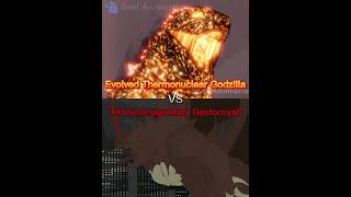 Evolved Thermonuclear Godzilla Vs Legendary/Titanus Destoroyah |Final Battle Of Monsterverse|