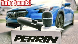 Perrin intake 2022 WRX insane turbo sounds 2023+ VB WRX install and test review