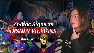 Which Disney Villians are you according to your zodiac sign.