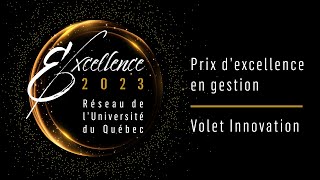 Frédéric Desgagné, lauréat du Prix d’excellence en gestion, volet Innovation 2023