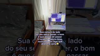 pra quem não tem a cama por perto, recomendo também chorar no chão, funciona👍#ragequit #memes #game