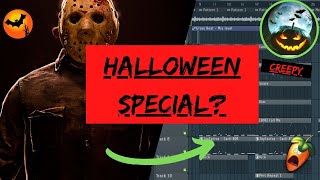 HOW TO MAKE DARK HALLOWEEN BEATS 🎃 | FL Studio TUTORIAL (Halloween SPECIAL) 👻