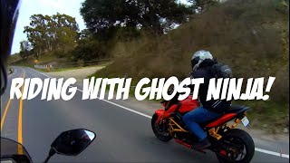 Ortega Highway with Ghost Ninja and an MT-10