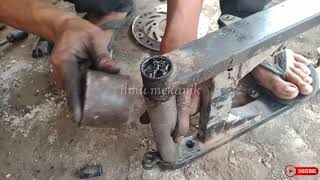 cara  muddaahh!!! lepas Bosh Arm Honda Revo,Supra dan sejenisnya mas #supra #cara #tutorial