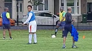 DRAMATIC FOOTBALL 5 -A Side MATCH London's KTOWN FC CANNING TOWN