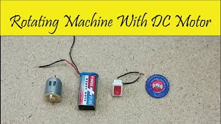 Amazing and New Rotating Machine by Using DC Motor | Power Concept