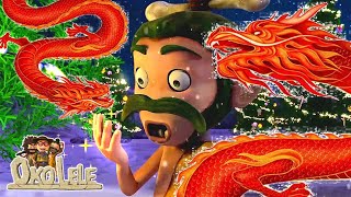 Oko Lele | Lunar new Year 🐲🐉 Episodes collection | Chuck Chicken Cartoons