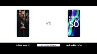 Infinix Note 12 VS realme Narzo 50 | My Smart Choice