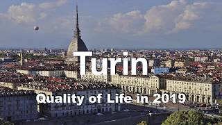 Quality of Life in Turin, Italy , rank 155th in the world in 2019