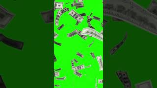 Dollars Money Falling Free Background Animation