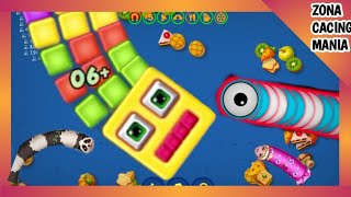 🔴 WORM ZONE IO MOD APK UPDATE VERSI 5.5.1 MODE BLOCKS