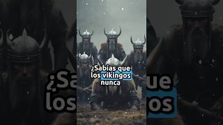 El Mito de los Vikingos y Sus Cascos #historia #vikings #shorts