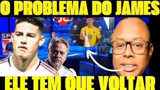 ESSE É O MOTIVO DO JAMES NAO JOGAR BEM NO SAO PAULO